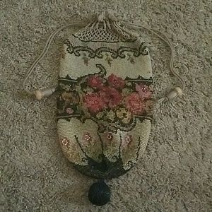Antique Beaded Hand Bag